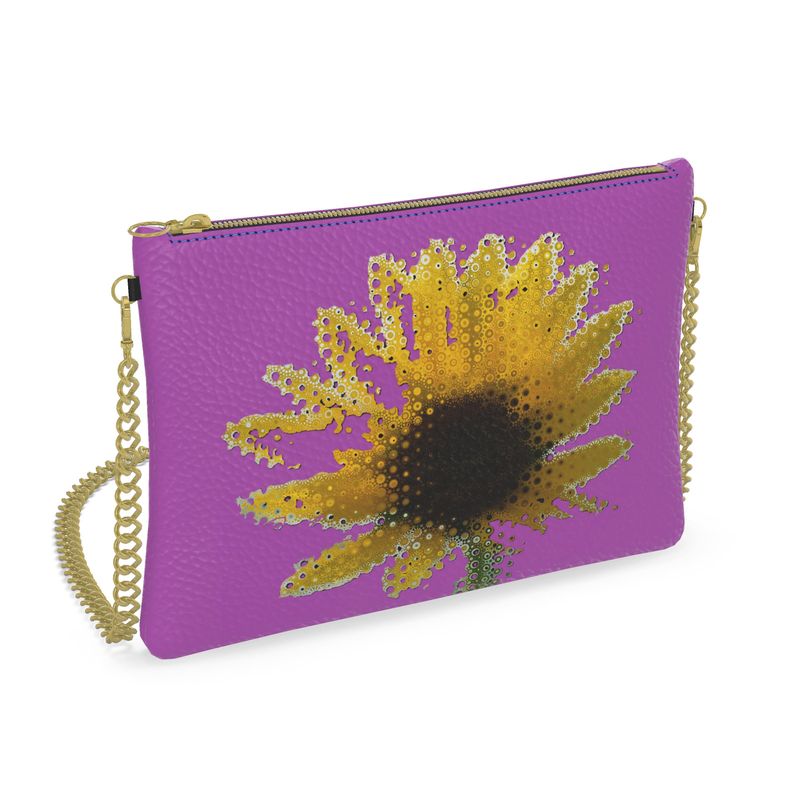 Crossbody Bag Sunflower Purple