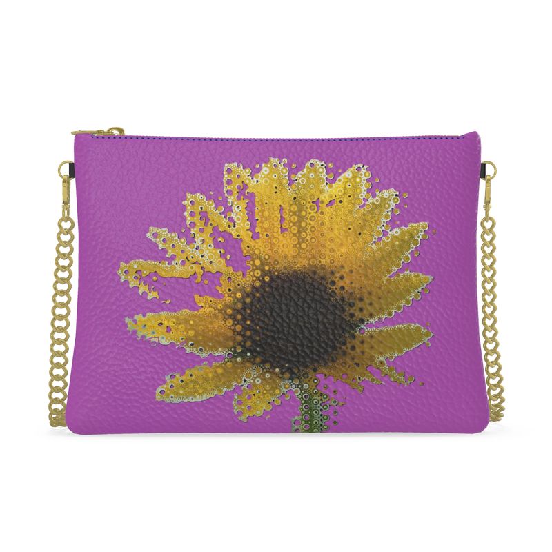 Crossbody Bag Sunflower Purple