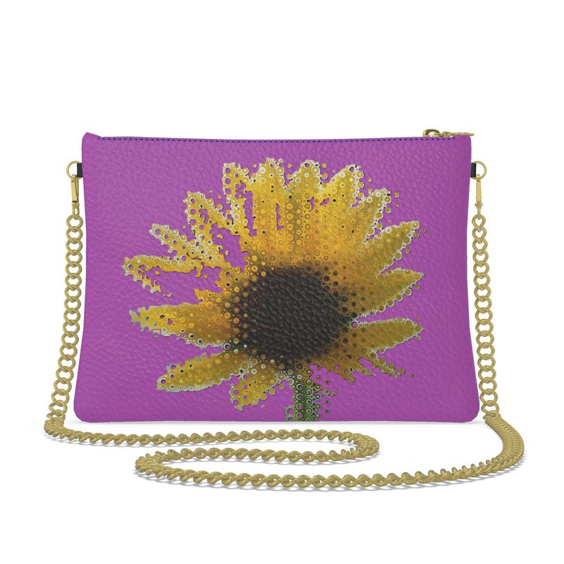 Crossbody Bag Sunflower Purple