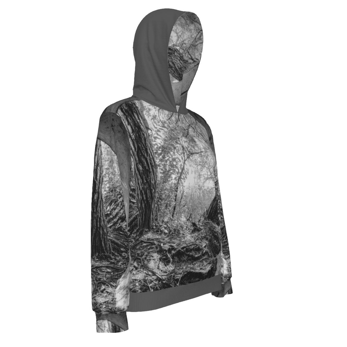 All-Over Print Women's Slim Pullover Hoodie